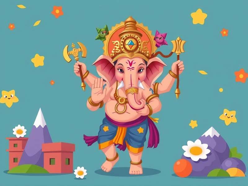 Ganesha Character Design